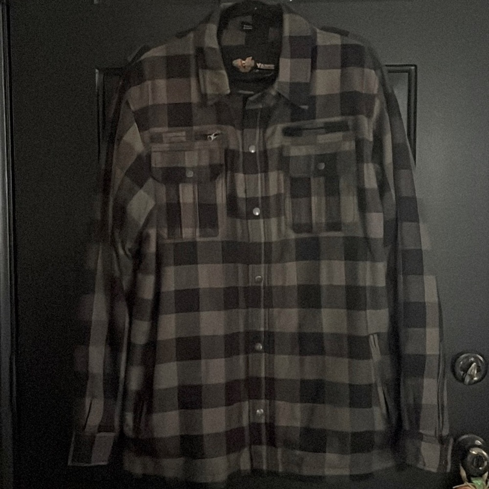 Men’s waterproof motorcycle flannel